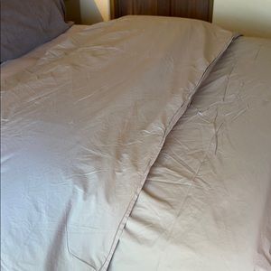 Restoration Hardware King Duvet Cover
